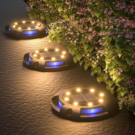 HQ SolarLighting LED Ground Light Pack for Pathway Garden Decoration HQ SolarLighting
