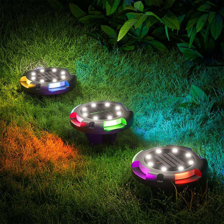 HQ SolarLighting LED Ground Light Pack for Pathway Garden Decoration HQ SolarLighting