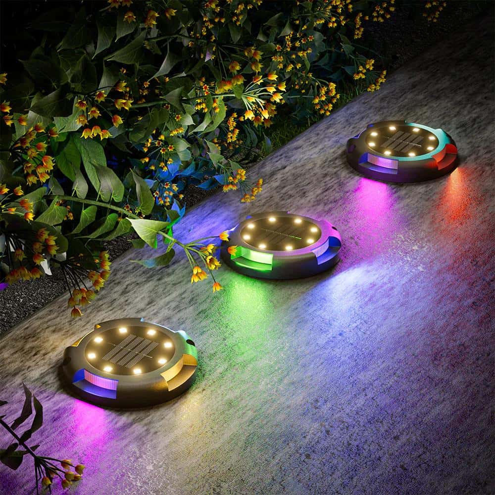 HQ SolarLighting LED Ground Light Pack for Pathway Garden Decoration HQ SolarLighting