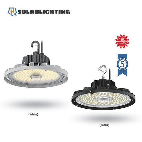 10 PCS 120V Powered 150W 200W 240W UFO High Bay Lights - Lights