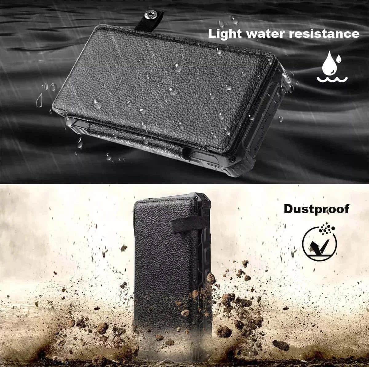 HQ SolarLighting Solar Charging Portable 20000mAh Power Bank Folding Solar Panels For Phones and Tablets - Hot products