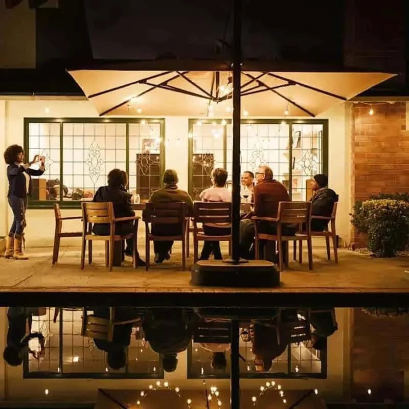 HQ Solar Lighting LED Dimmable Solar G40 Garden Light