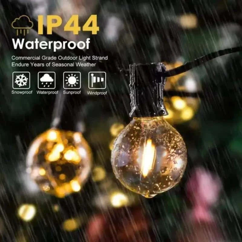 HQ Solar Lighting LED Dimmable Solar G40 Garden Light