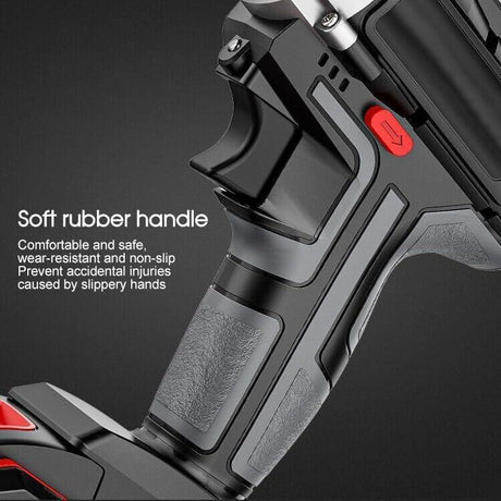 HQ SolarLighting CORDLESS DRILL HEAVY DUTY IMPACT DRIVER KIT BRUSHLESS HAMMER + 2 BATTERIES KIT - Hot products