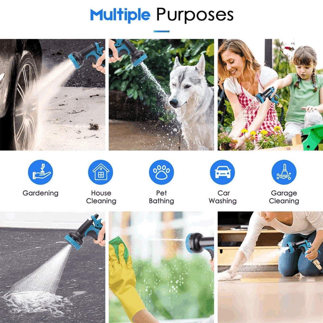 HQ SolarLighting Flexible Kink - Free Expandable Garden Hose (30m Extension) - HQ SolarLighting