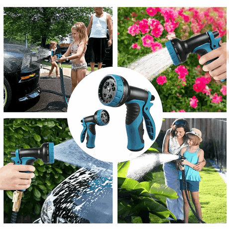 HQ SolarLighting Flexible Kink - Free Expandable Garden Hose (30m Extension) - HQ SolarLighting