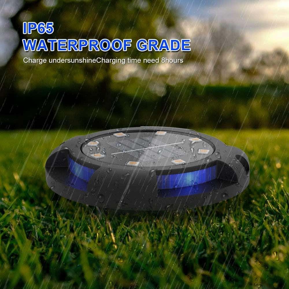 HQ SolarLighting LED Ground Light Pack for Pathway Garden Decoration