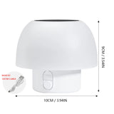 HQ Solar Lighting Portable LED Solar Table Lamp Indoor Outdoor Warm+White+RGB Night Light Xmas hqsolarlighting