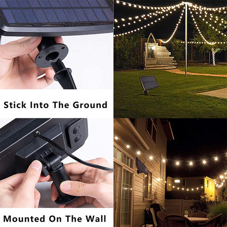 HQ SolarLighting Replacement Solar Charger with DC female connector and built-in battery - Accessories