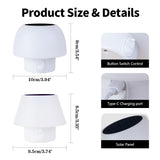 HQ Solar Lighting Portable LED Solar Table Lamp Indoor Outdoor Warm+White+RGB Night Light Xmas hqsolarlighting