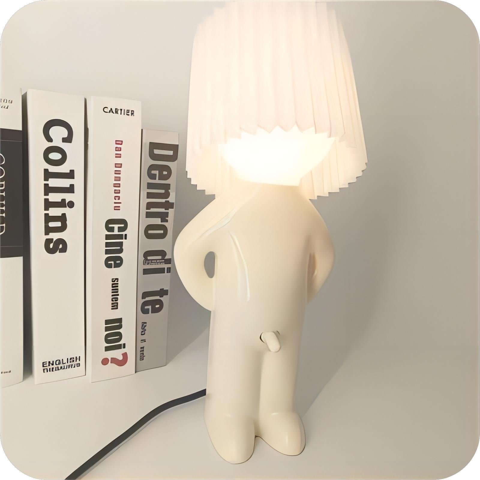 A Plea to Spare the Shy Boy Desk Lamp from Frequent Switching