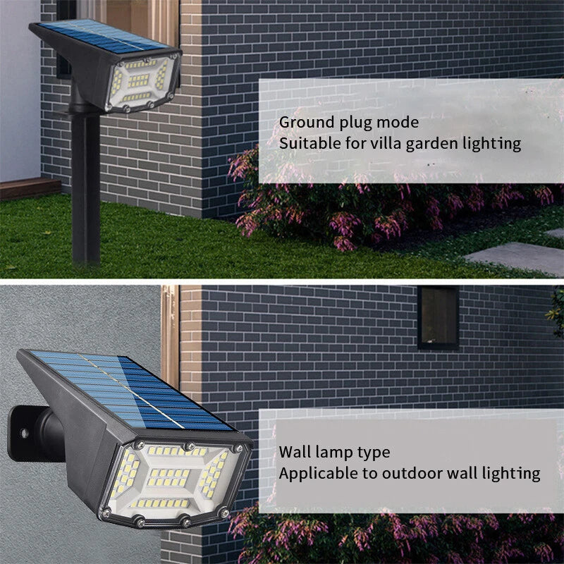 Solar Landscape Spot Lights Outdoor, IP65 Waterproof, Lights for Garden Gate Yard Garage Pathway Outside with 3 Lighting Modes [Warm White] soga